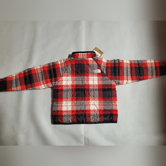 🔥FINAL PRICE DROP🔥 NWT $130 The North Face Kid Roxborough Red Coat Jacket Sz 4 - Picture 11 of 11